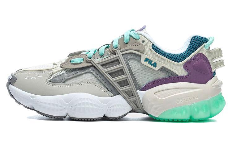 FILA LADDER Chunky Sneakers Women's Low-Top Gray Green