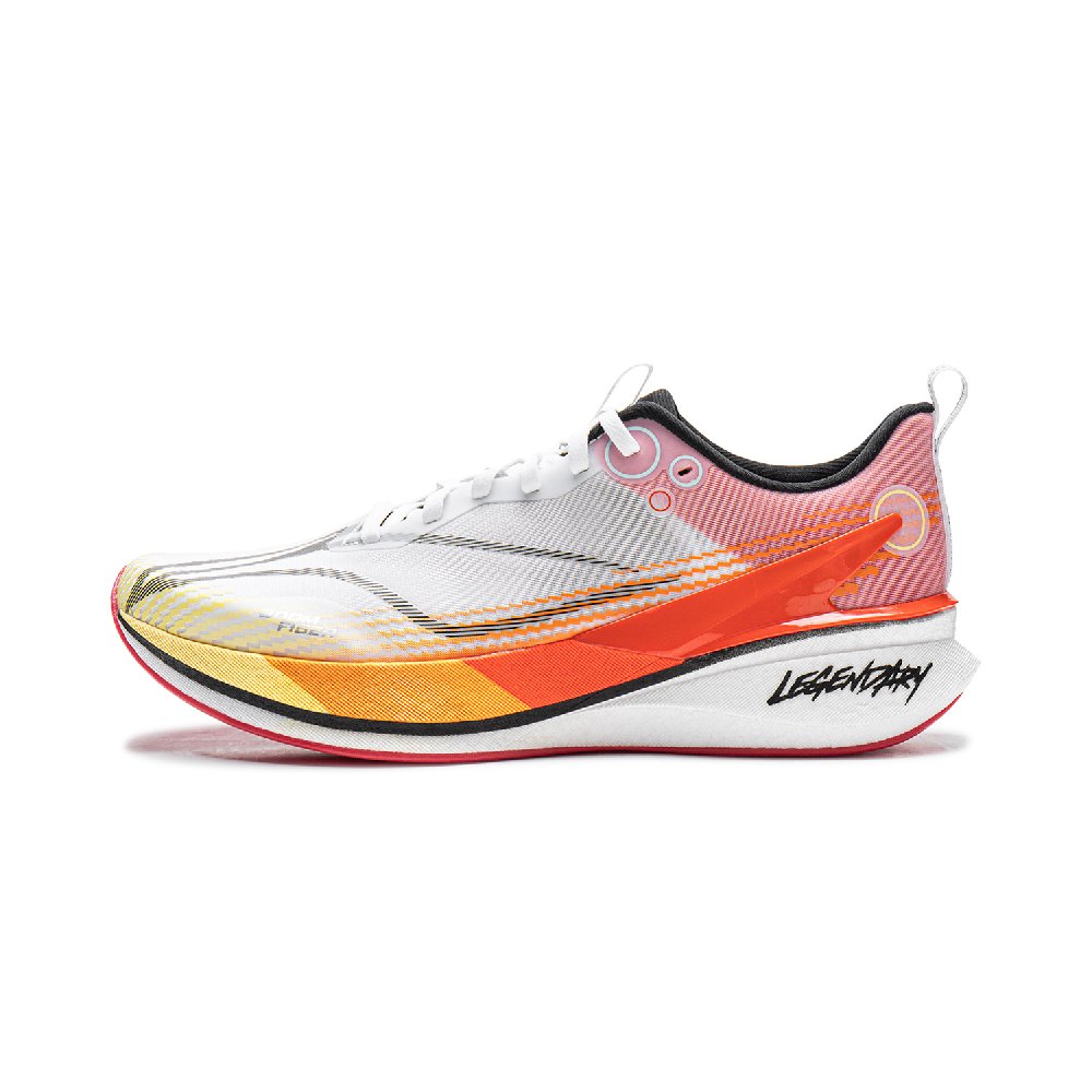 Lol X LINING Red Hare 8PRO Running Shoes Unisex Low top White Orange