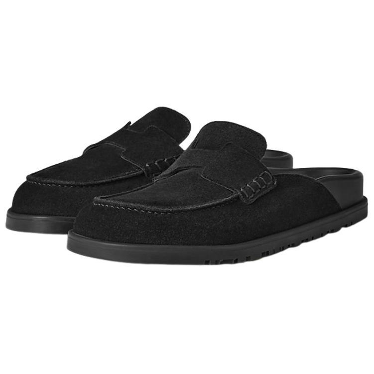HERMES Go Mule Stylish Sandal Women's Black купить в интернет-магазине Yoocart с быстрой доставкой по России.