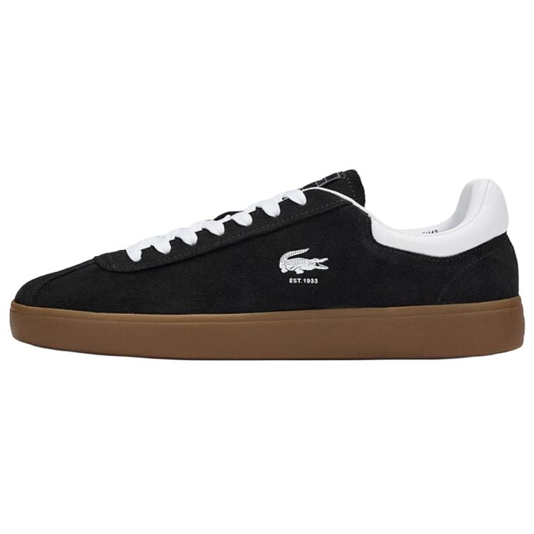 LACOSTE BASESHOT Low Top Skateboard Shoes Men's Black