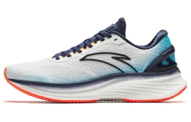 Anta Low Top Training Running Shoes Men's White Blue