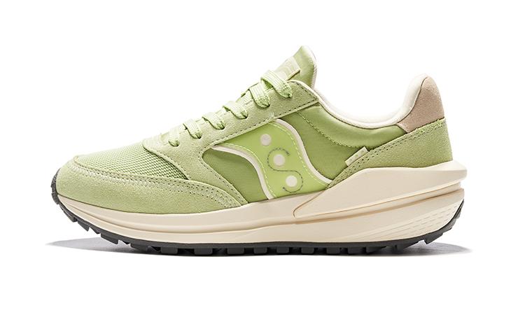 Saucony JAZZ RENEW Slip Resistant Low Top Casual Shoes Unisex Green