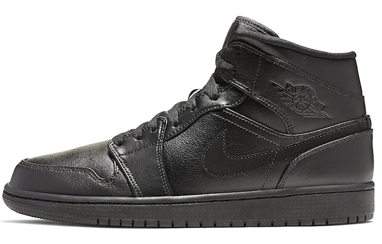 Jordan 1 Mid Black