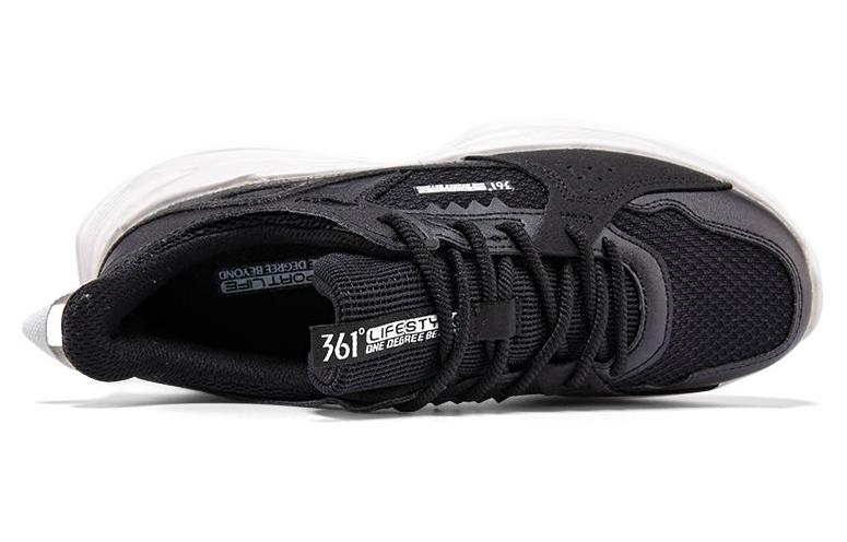 361° Slip-Resistant Breathable Lightweight Low-Top Casual Shoes Women's Black White купить в интернет-магазине Yoocart с быстрой доставкой по России.