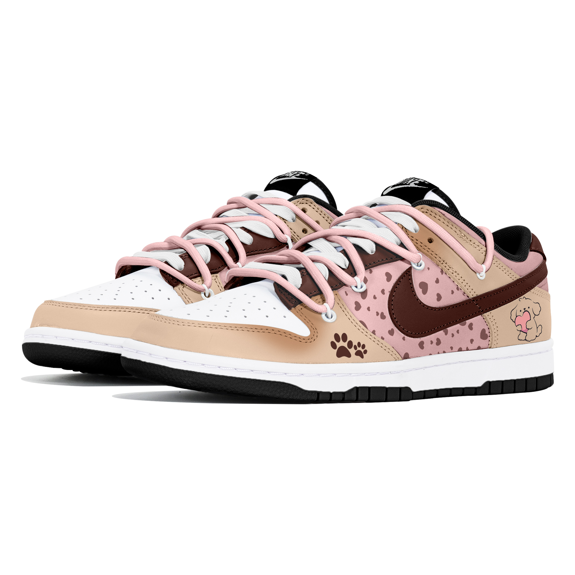 Nike Dunk Joy Lemon Abrasion-Resistant Low-Top Skateboard Shoes Men's Brown купить в интернет-магазине Yoocart с быстрой доставкой по России.