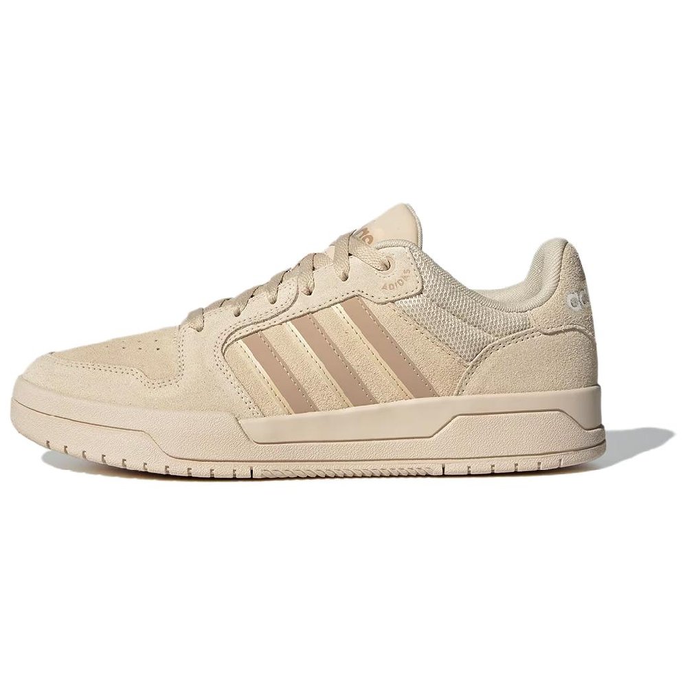 Adidas ENTRAP Low Top Skateboard Shoes Unisex Beige Brown