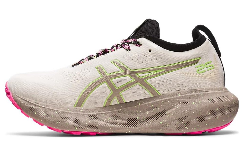 Asics Гель Nimbus 25 Беговые кроссовки Низкие Beige Женские
