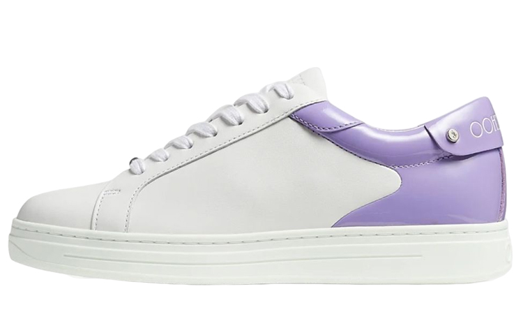 Jimmy Choo Stylish Skateboarding Shoes Women's White