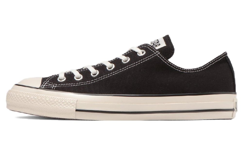 Converse Chuck Taylor All Star Us O Anti Slip Wear Resistant Low Top Canvas Shoes Unisex Black Rice Japan Version