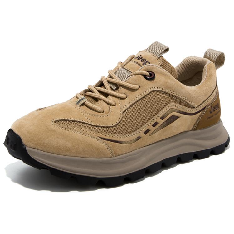 Jeep Wear-Resistant Low-Top Trekking Shoes Men's Sand Yellow купить в интернет-магазине Yoocart с быстрой доставкой по России.