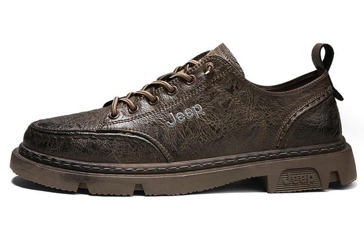 Jeep Men's Casual Shoes Men Low Top Khaki