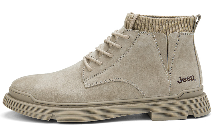 Jeep Outdoor Boots Men Sand