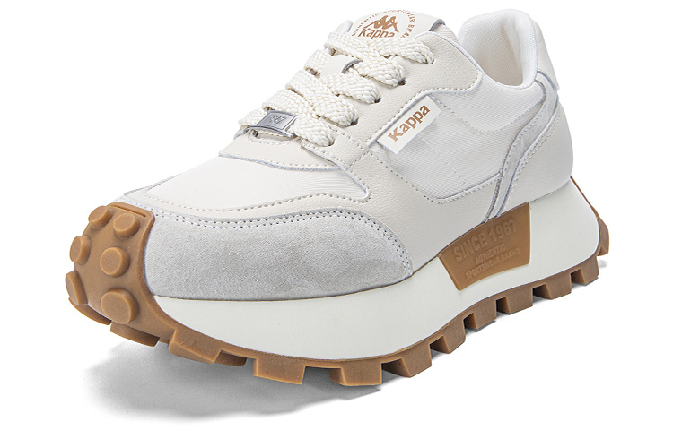 Kappa Anti-Slip Wear-Resistant Low-Top Casual Running Shoes Women's Beige Yellow купить в интернет-магазине Yoocart с быстрой доставкой по России.