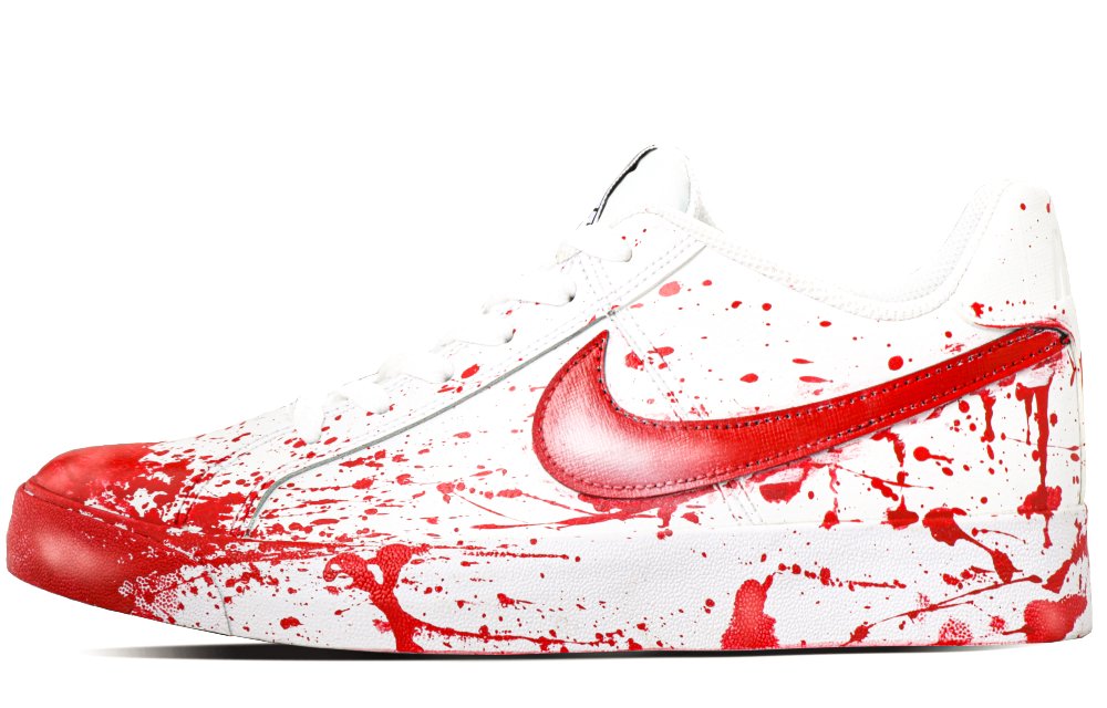 Nike Court Royale Slip Resistant, Waterproof, Lightweight Low Top Skateboard Shoes Unisex Red White