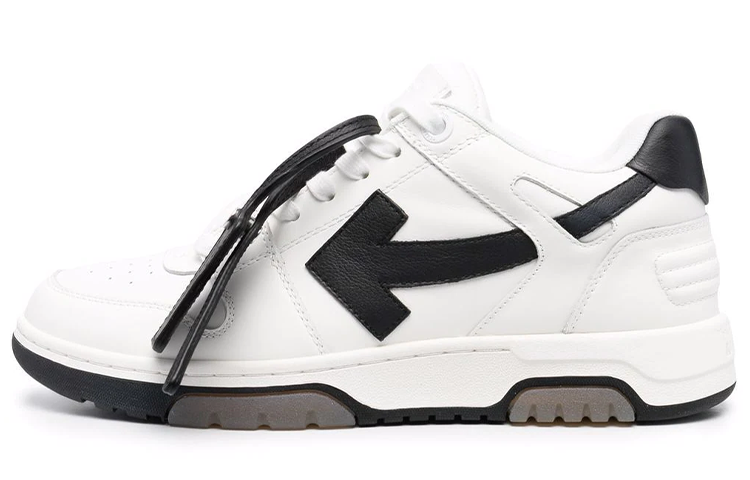 OFF WHITE Out Of Office Low Top Sneakers 'White Black'