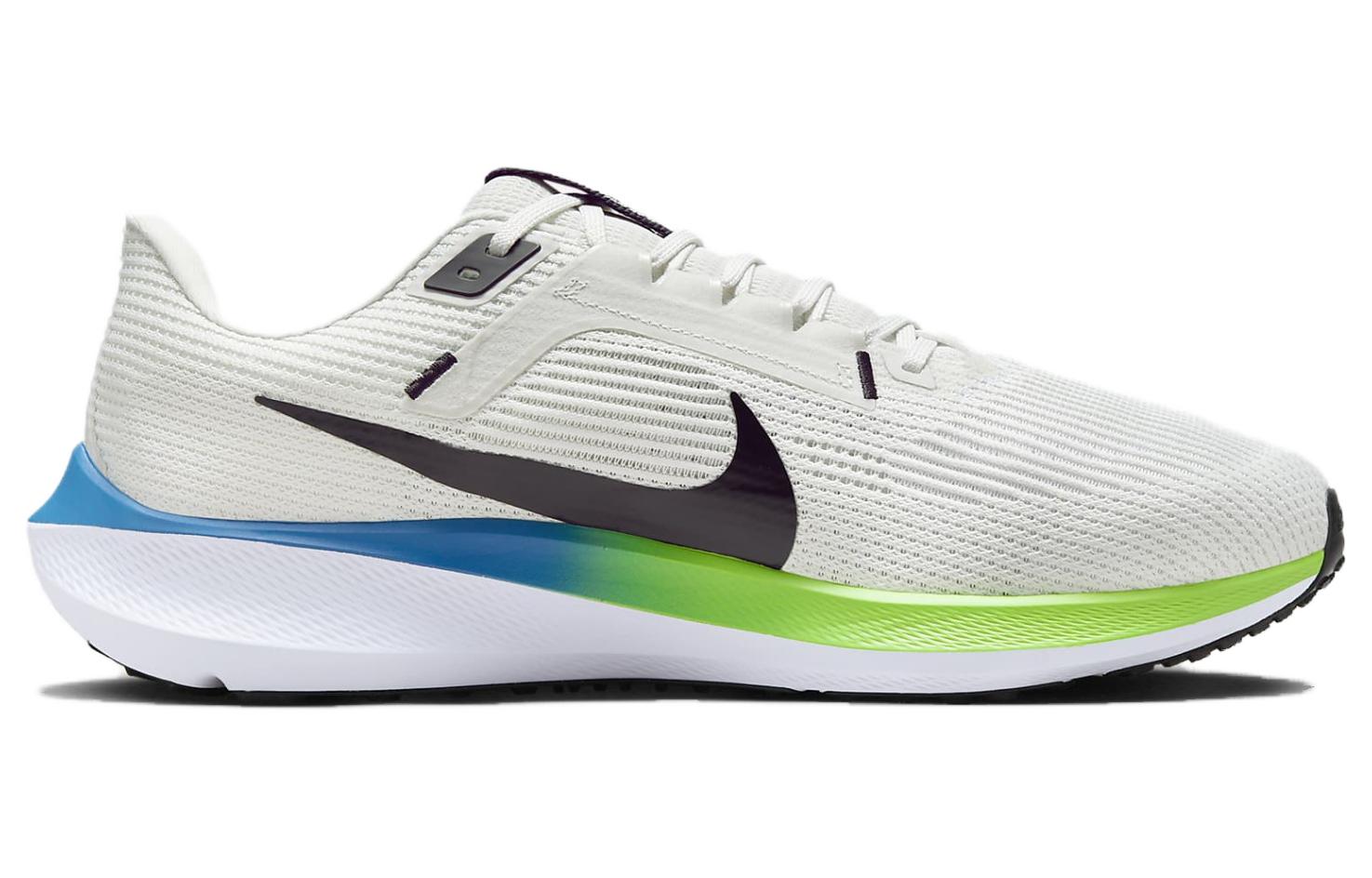 Nike Air Zoom Pegasus 40 Extra Wide 'Platinum Tint Green Strike' купить в интернет-магазине Yoocart с быстрой доставкой по России.