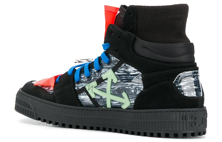 OFF WHITE Off Court High 'Black Optical White' купить в интернет-магазине Yoocart с быстрой доставкой по России.
