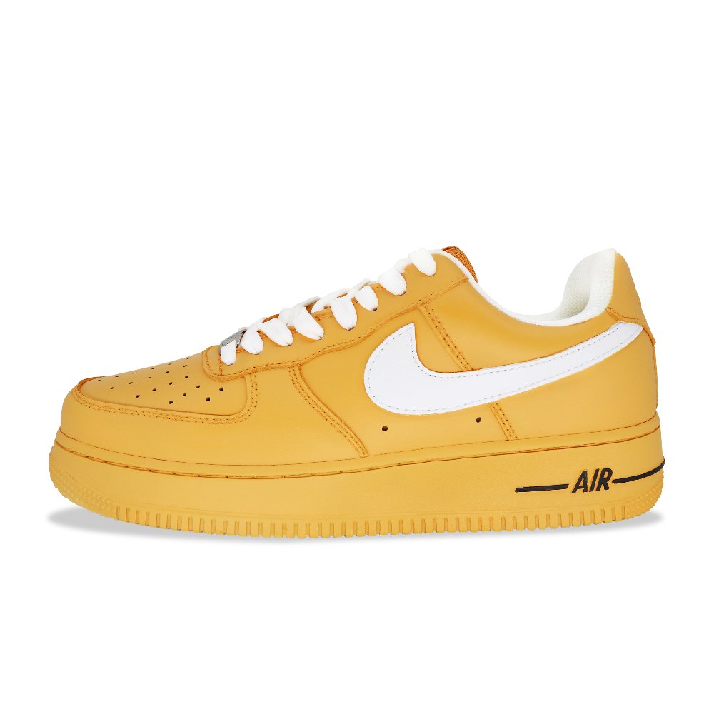 Nike Air Force 1 Wear-Resistant Low-Top Skateboard Shoes Men's Yellow White