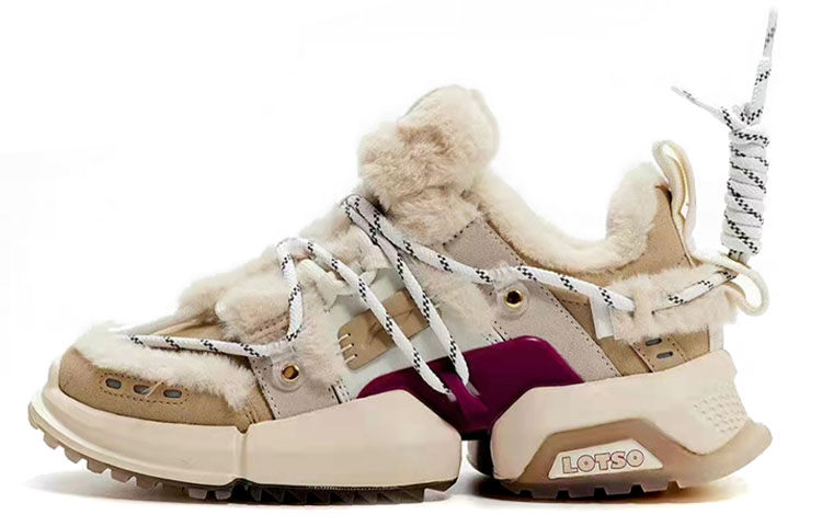 Li Ning Sport Leisure X Disney 'Brown White' Women's