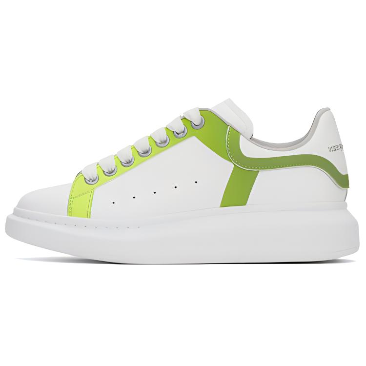 Alexander McQueen Oversized Low-Top Skateboard Shoes Men's Yellow