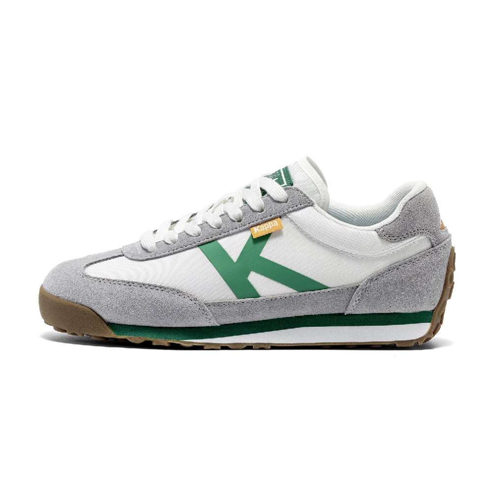 Kappa Slip-Resistant Low-Top Running Shoes Unisex Gray