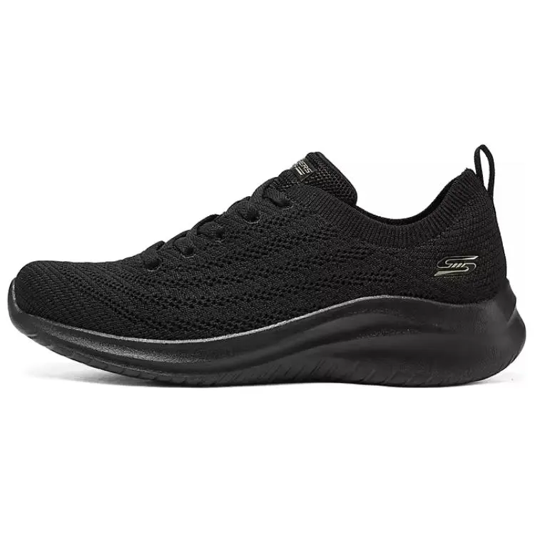 Skechers Vapor Foam Abrasion Resistant Breathable Low top Casual Running Shoes Women's Black