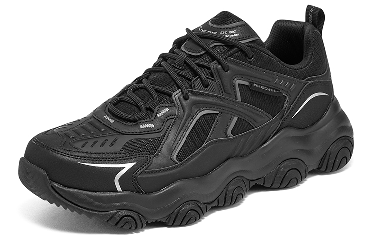 Skechers D'lites Shoes 'Black'