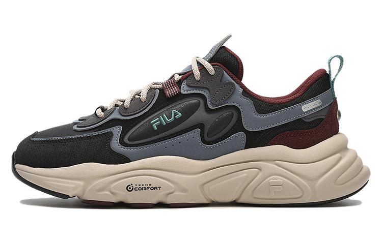 FILA Mars 1S LowTop Running Shoes 'Black Grey Red'