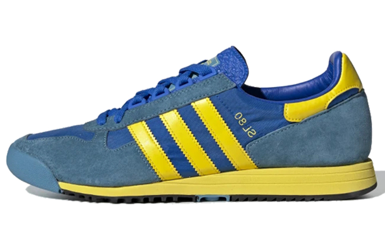 Adidas Originals Originals Sl 80 Shoes 'Glory Blue Yellow Tactile Steel'