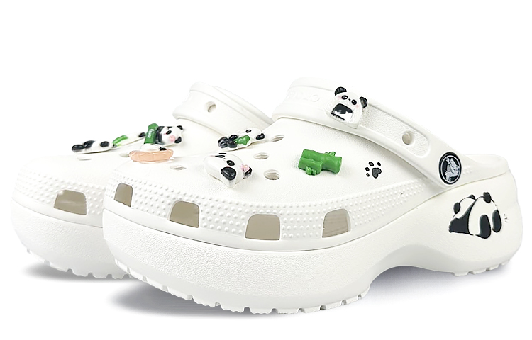 Crocs Classic Clog Clogs Women's Black White