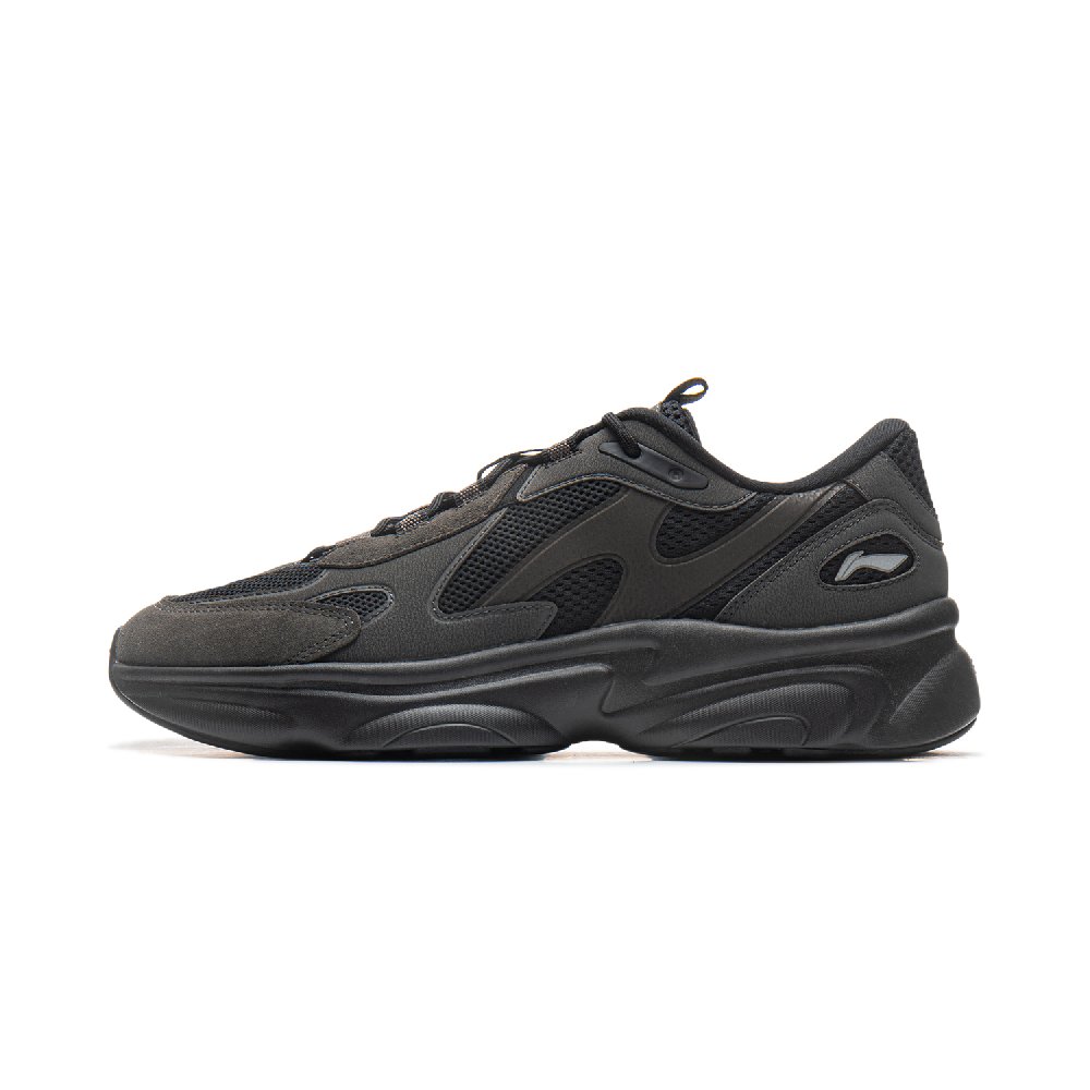 LiNing Coconut Milk 2.0 Abrasion Resistant Slip Resistant Low Top Casual Shoes Men's Black