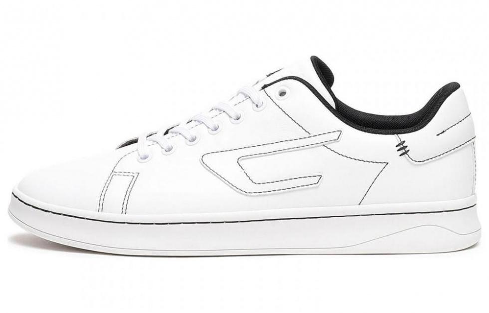 DIESEL S-Athene Low-Top Skateboard Shoes Men's White