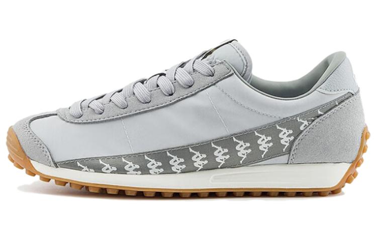 Kappa Anti Slip Wear Resistant Low Top Training Running Shoes Unisex Cool Gray