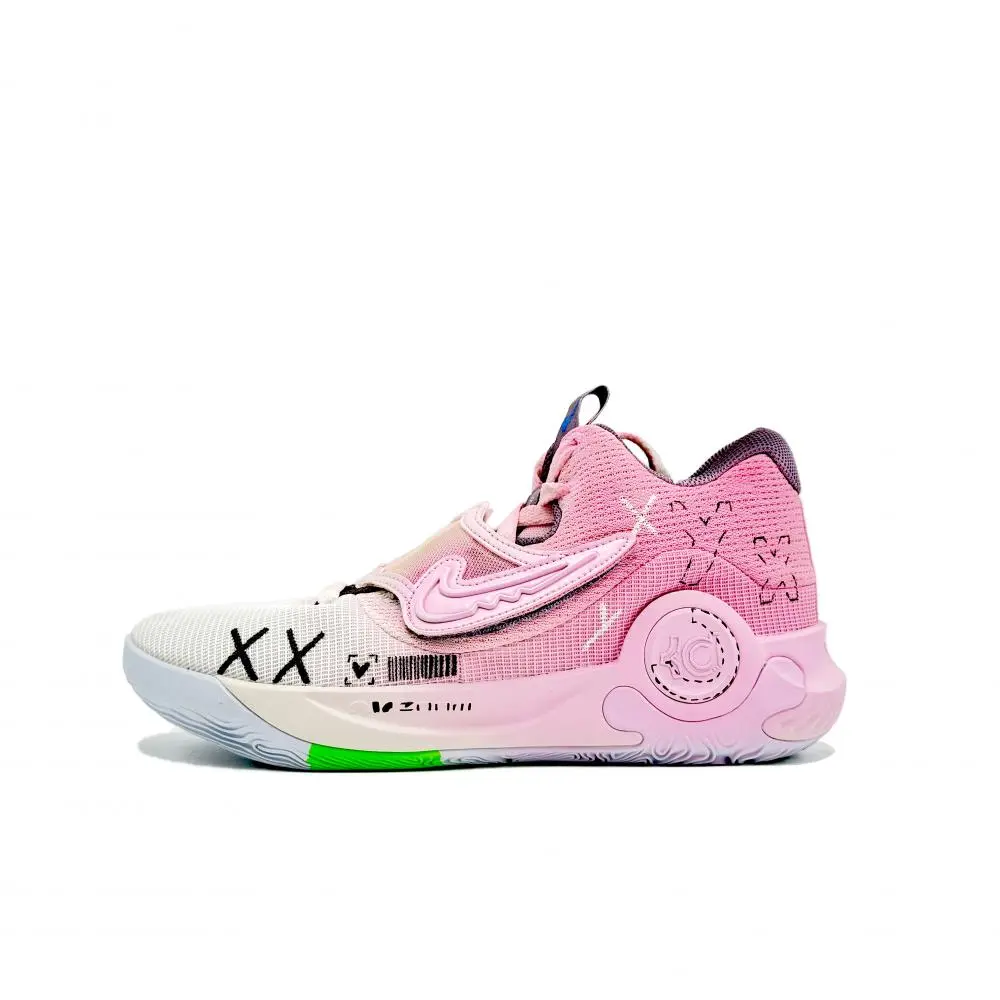 Nike KD Trey 5 X Print Collection Cushioning Low top Basketball Shoes Unisex Pink