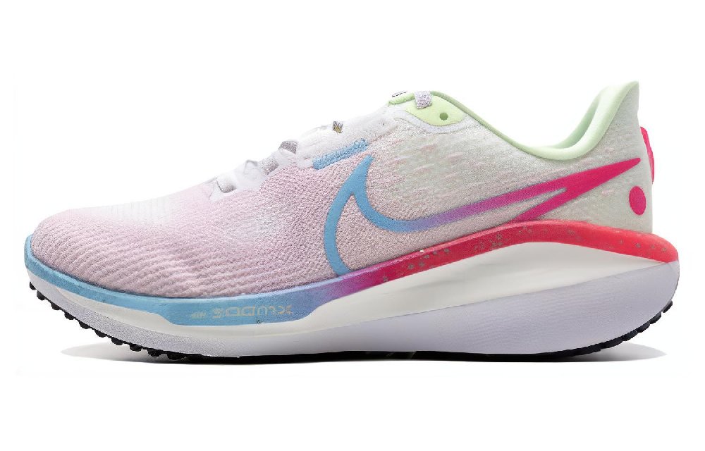 Nike Air Zoom Vomero 17 Беговые кроссовки Низкие Бело-розовые Женские