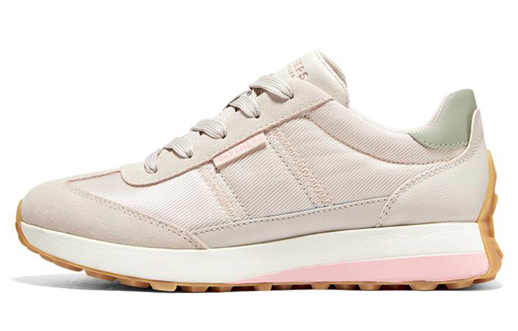 Skechers Gusto Low Top Casual Shoes Women's Beige Pink