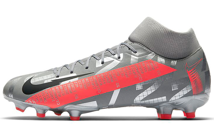 Nike Mercurial Superfly 7 Academy Mg Metallic Grey Crimson