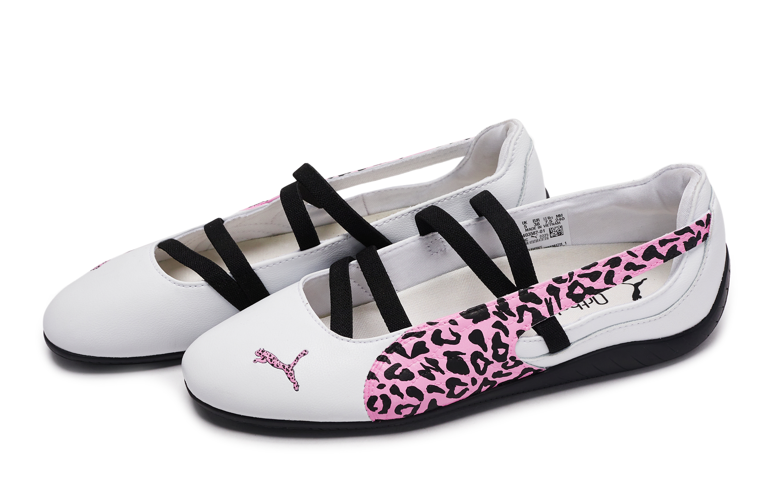 PUMA Speedcat Low Top Casual Shoes Women's Black White Pink купить в интернет-магазине Yoocart с быстрой доставкой по России.