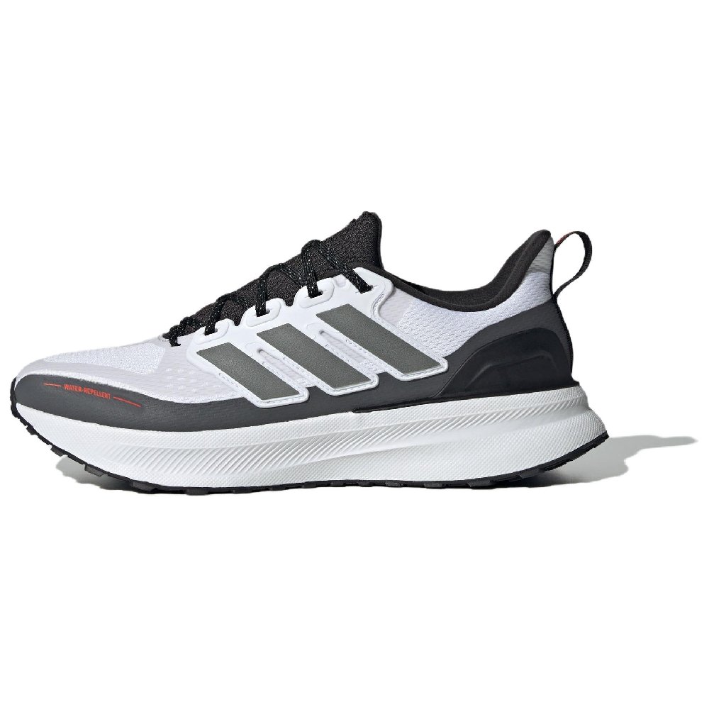 Adidas ULTRARUN 5 Anti-Slip Wear-Resistant Low-Top Running Shoes Men's White Gray