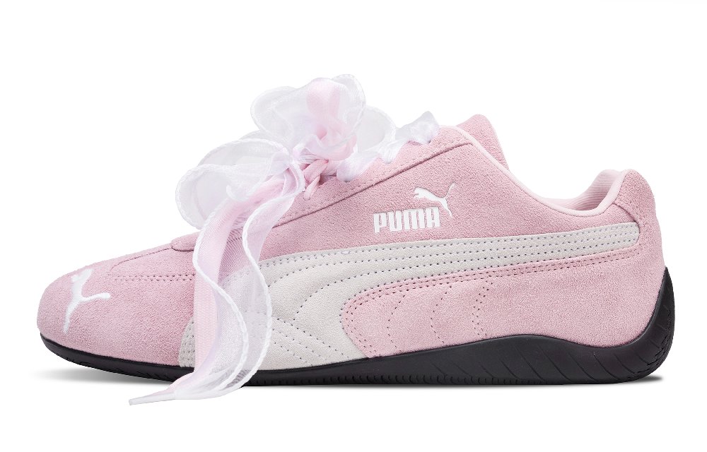 PUMA Speedcat Collection Abrasion Resistant Low top Casual Shoes Unisex Pink
