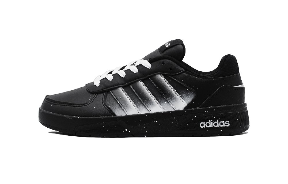 Adidas Neo Courtbeat Galaxy Knight Low Top Skateboard Shoes Unisex Black White