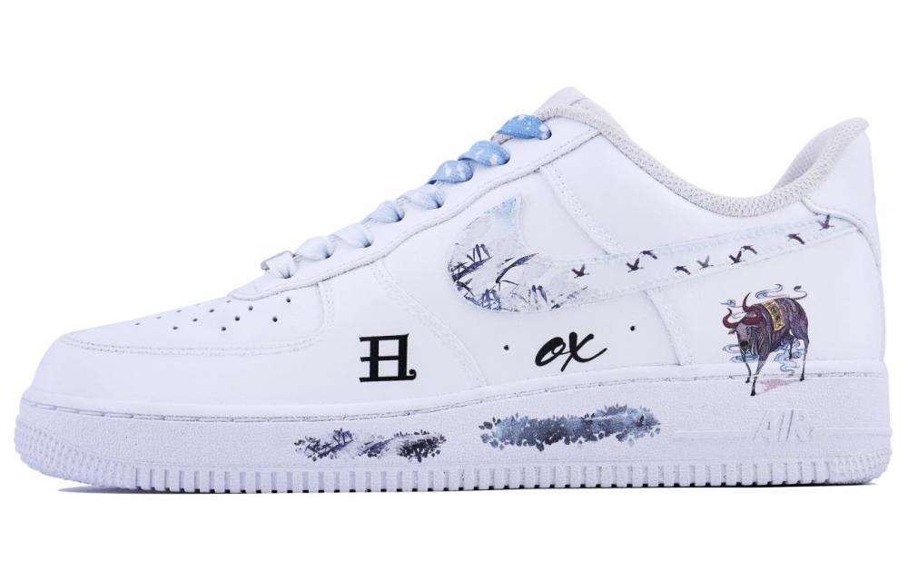 Nike Air Force 1 Ugly Cow SDS Low-Top Skateboard Shoes Men's White
