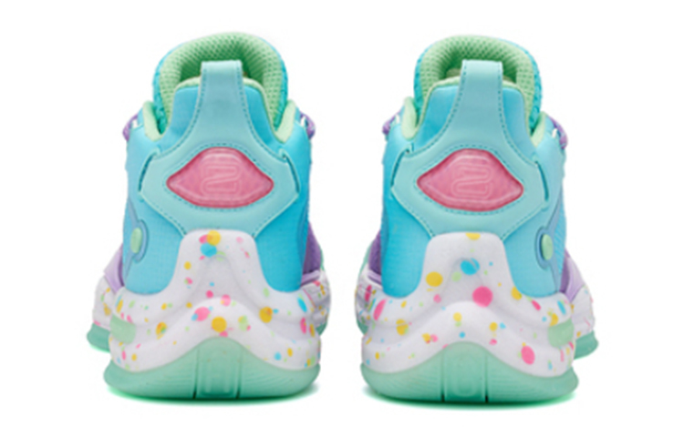 361° AG2 X Aaron Gordon AG2 Wear-Resistant Slip-Resistant Low-Top Performance Basketball Shoes Men's Blue Purple