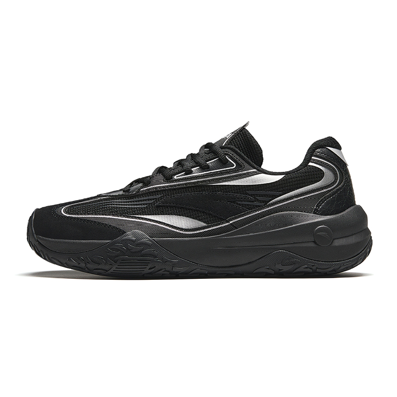 Anta Low-Top Casual Shoes Men's Black