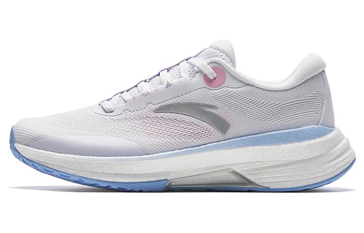 Anta Anti-Slip And Wear-Resistant Lightweight Low-Top Running Shoes Women's Blue Pink
