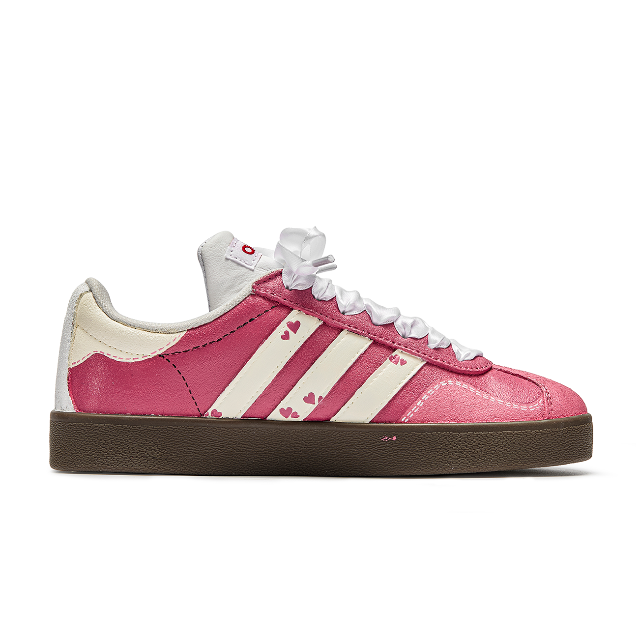 Adidas Neo VL Court Lifestyle Low Top Skateboard Shoes Unisex Pink Brown купить в интернет-магазине Yoocart с быстрой доставкой по России.