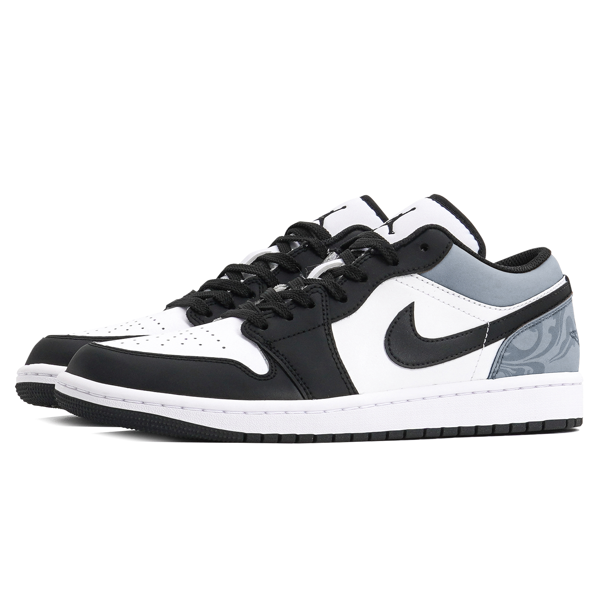 Jordan Air Jordan 1 Third Lab, Xingji Exploration Low top Vintage Basketball Shoes Men's Gray