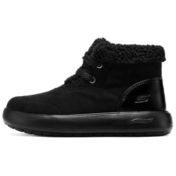 Skechers Thermal Abrasion Resistant Short Snow Boots Women's Black