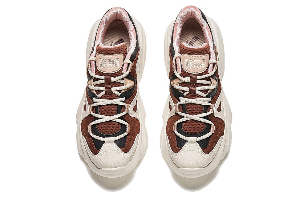 Anta Meow Shoes Abrasion Resistant Low Top Casual Shoes Women's Brown купить в интернет-магазине Yoocart с быстрой доставкой по России.