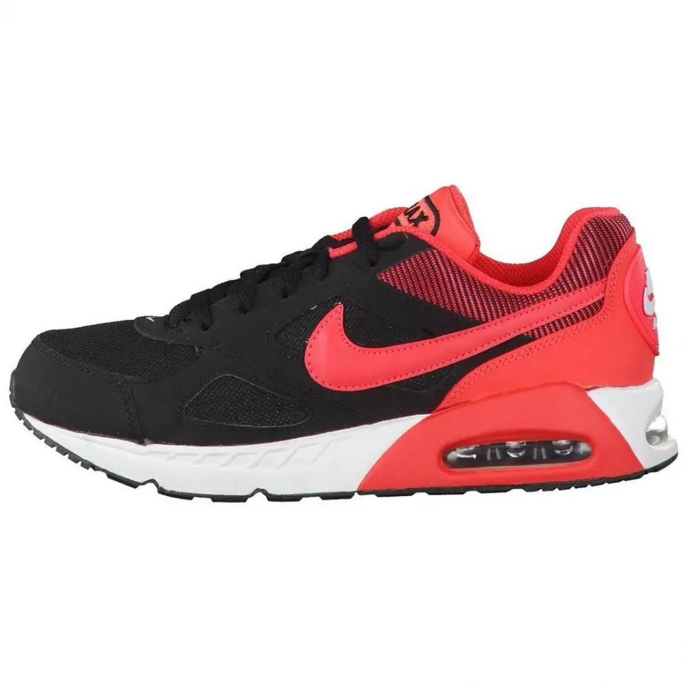 Nike Air Max Ivo Low top Casual Running Shoes Women's Black Red